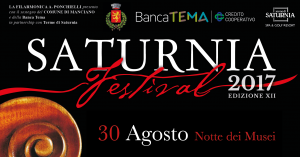 Saturnia Summer Festival 2017