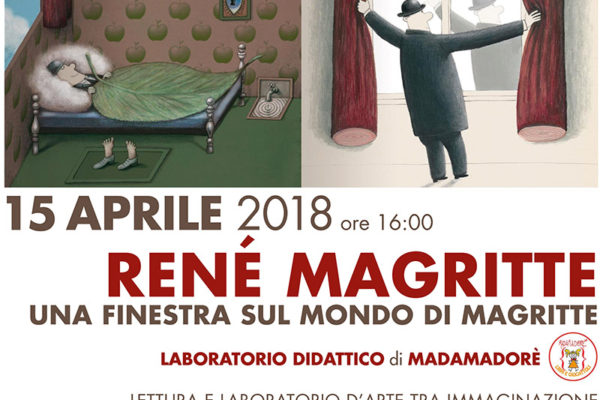 Locandina Polo Culturale Pietro Aldi apr 2018 magritte