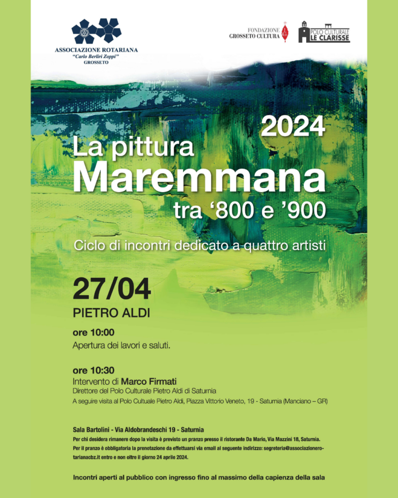 La Pittura Maremmana 27 aprile Saturnia