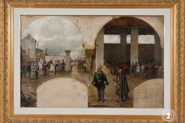 L’incontro tra Radetzky e Vittorio Emanuele II alla cascina di Vignale