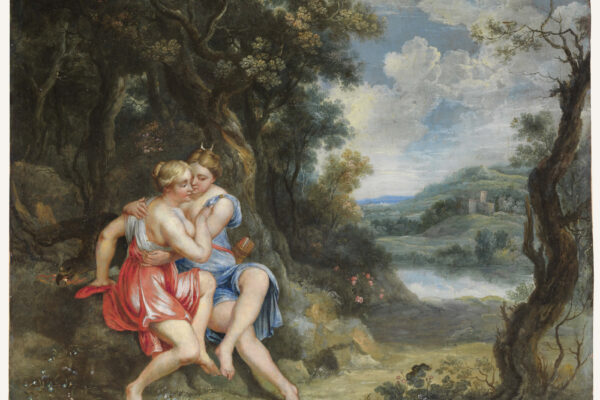 Diana e Callisto entro un paesaggio
